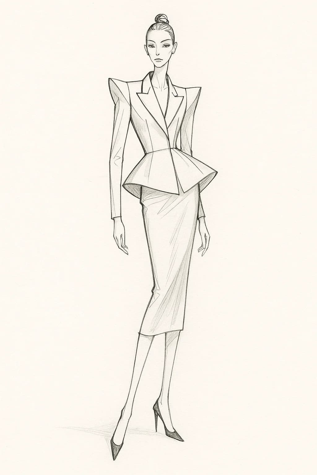 Avant-garde high fashion
