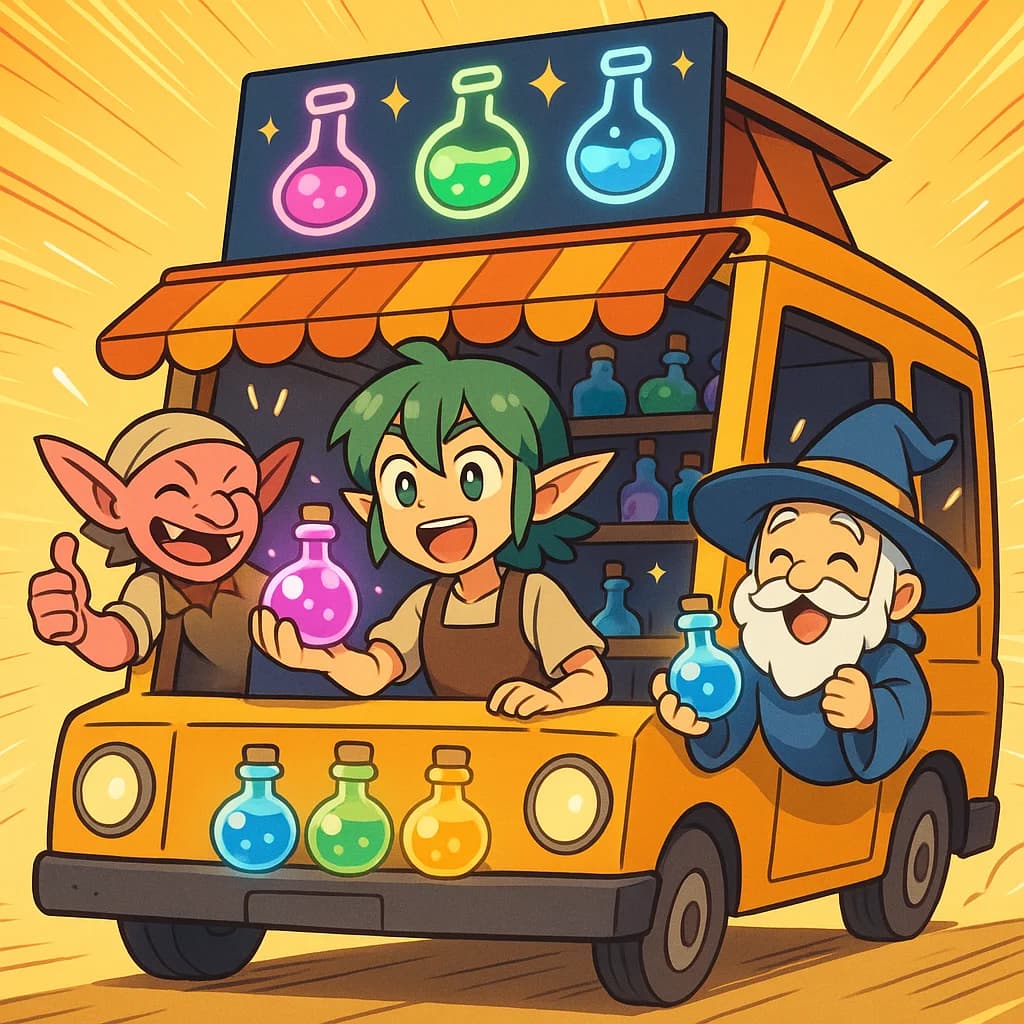 Magical food truck adventure