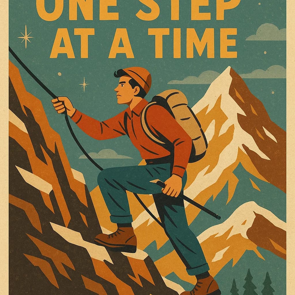 Inspirational motivational poster