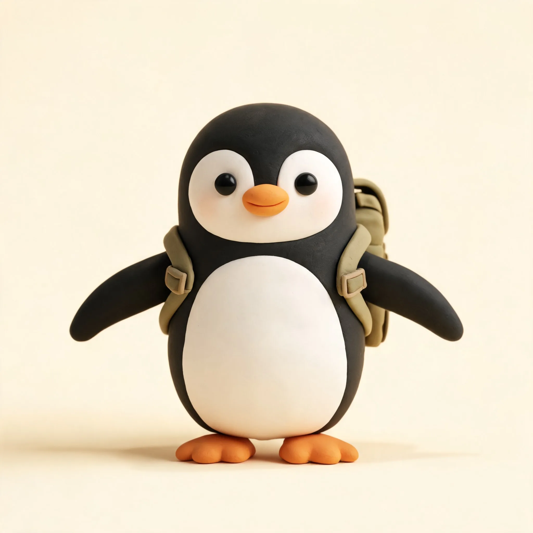 Stylized 3D character digital artwork of "Penguin explorer 3D illustration" - Free 3D AI Illustration Generator by Illustro