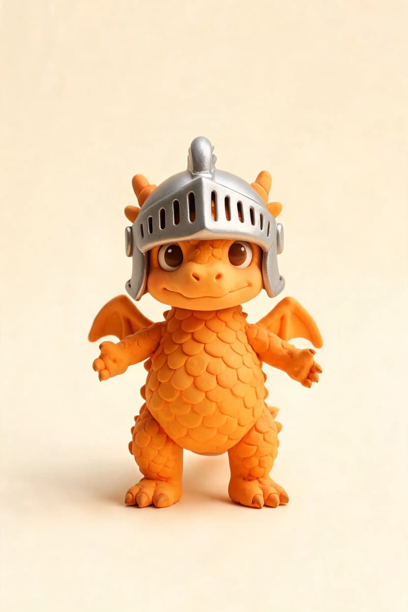 3D character illustration in expressive figurine style