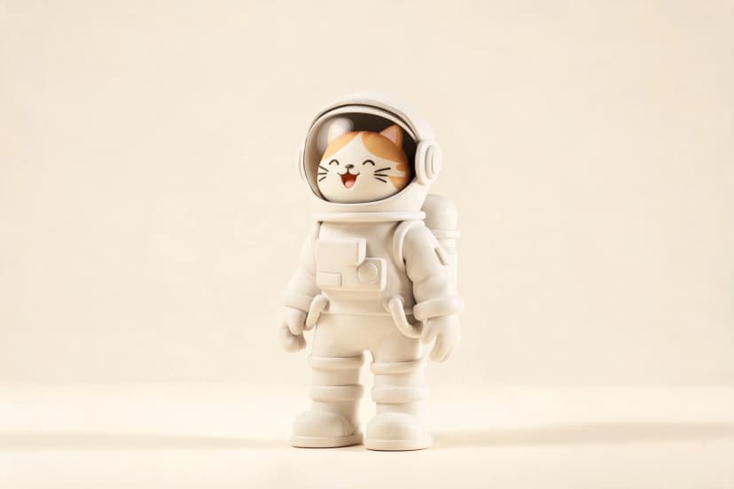 Colorful 3D illustration character