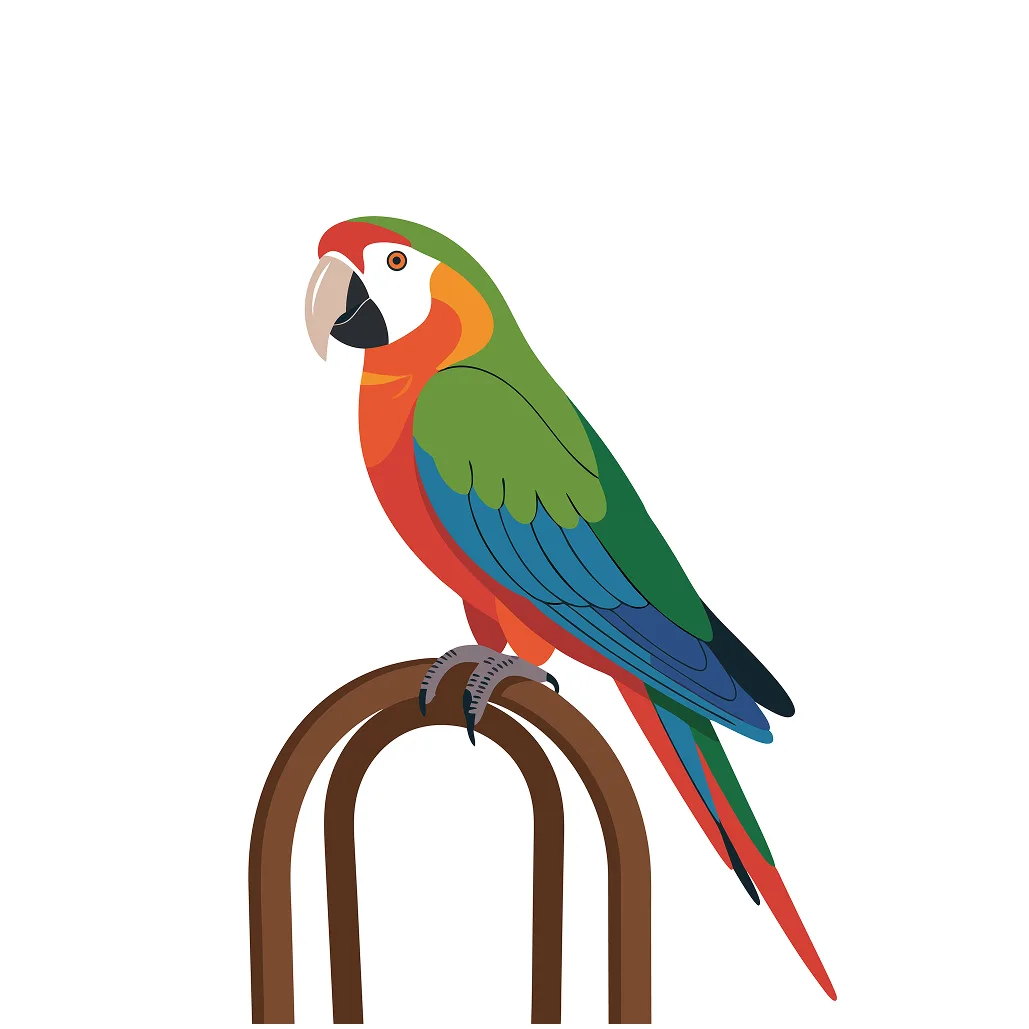 A short loop from a still illustration