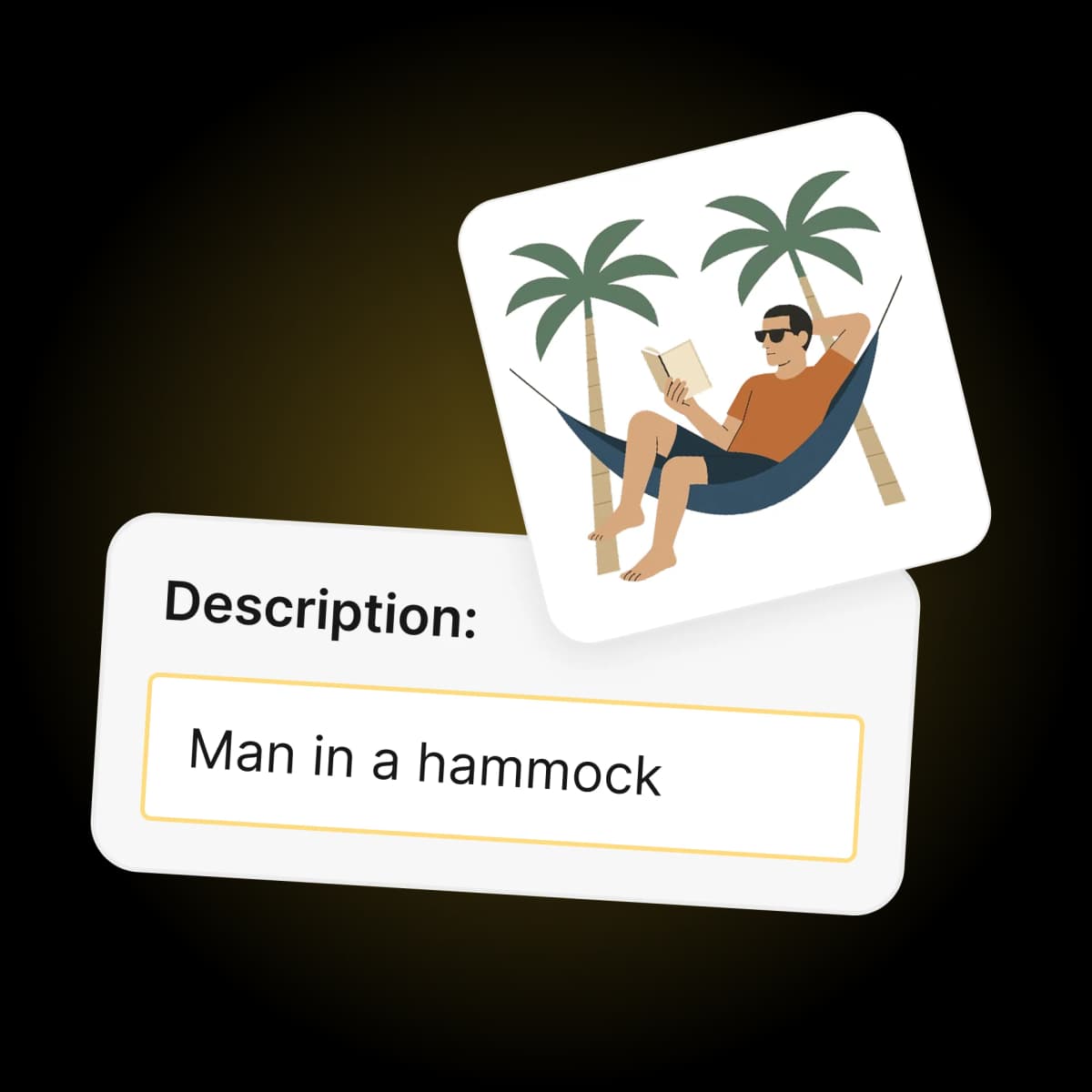 Text to illustration, instantly