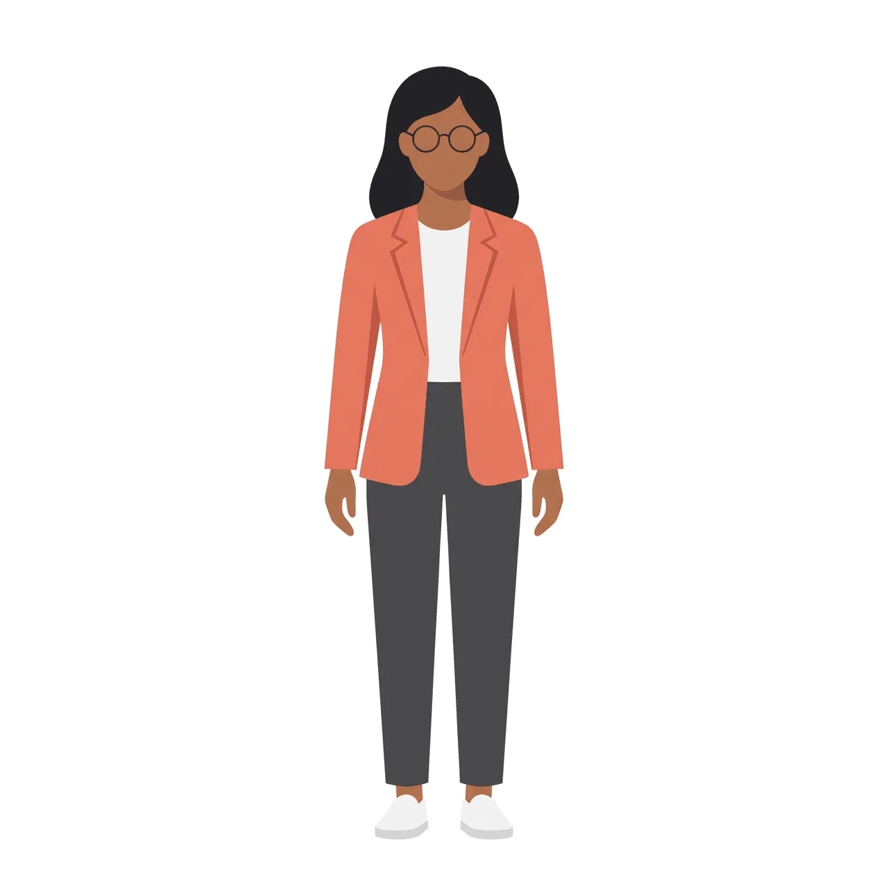 Illustration packs: one character across a whole set
