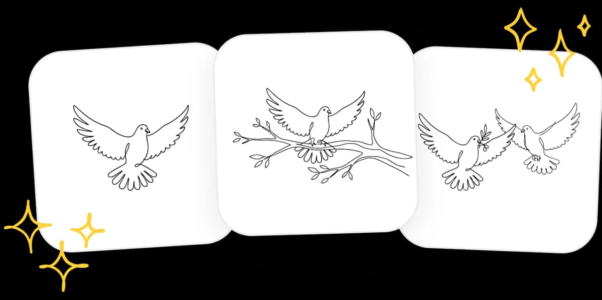 Edit consistent line art drawings