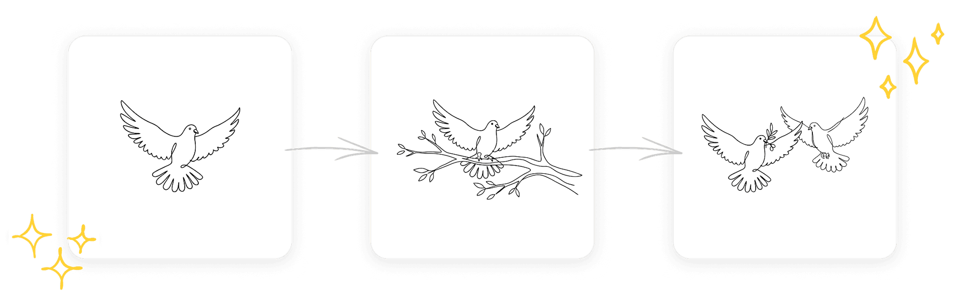 Edit consistent line art drawings