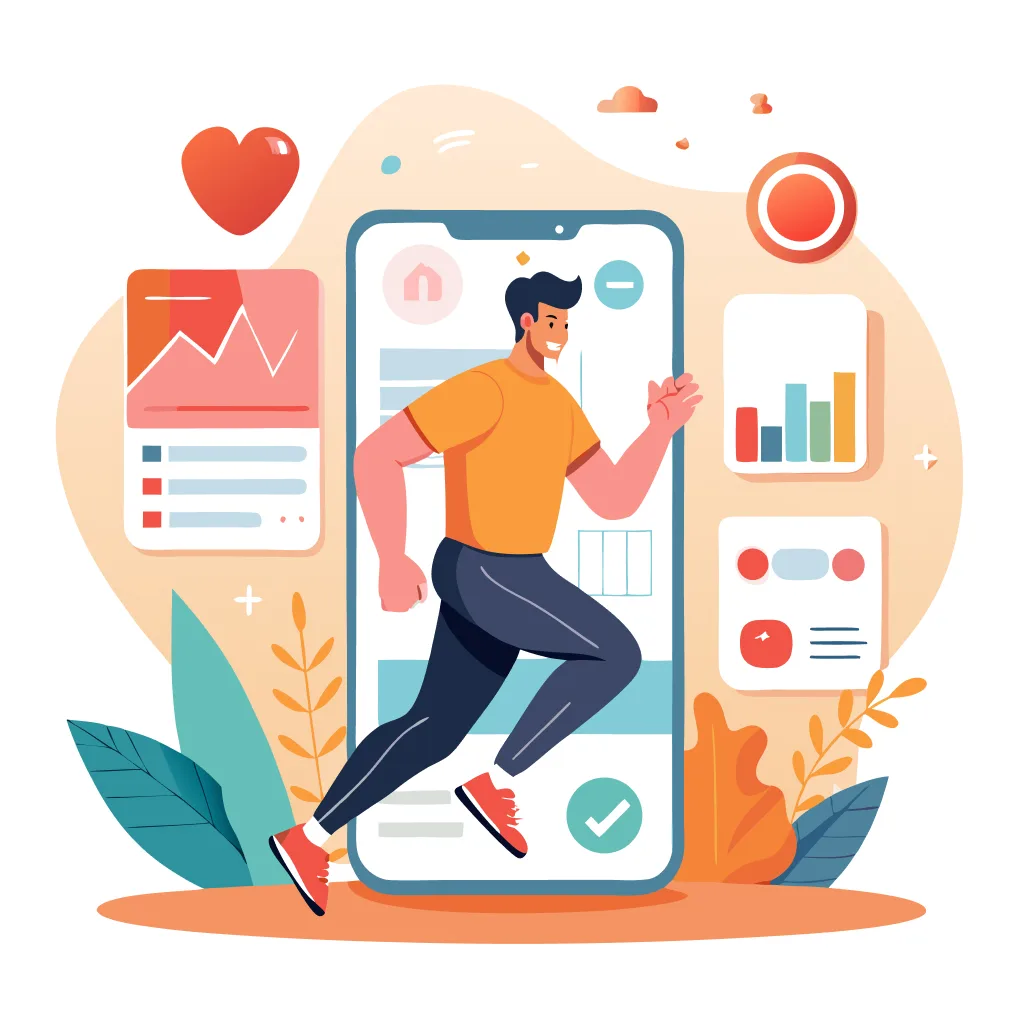 Mobile app UI onboarding graphic for "Photo editing app design" - Free AI Mobile App Graphic Creator by Illustro