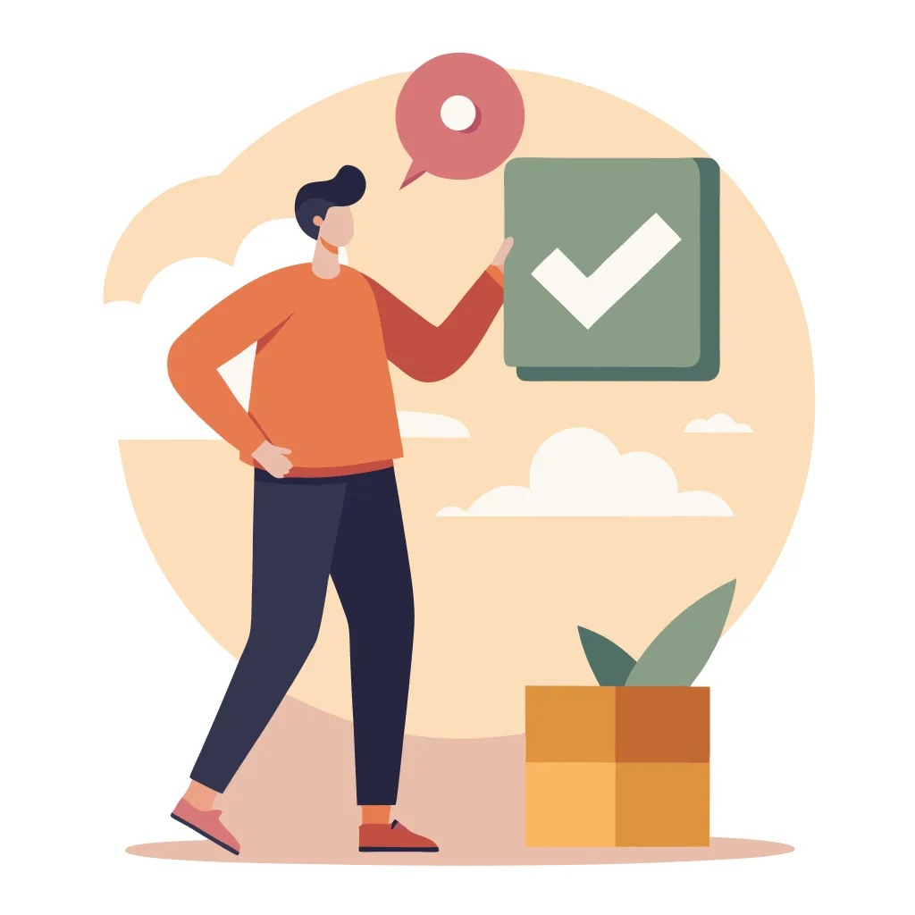 Mobile app UI onboarding graphic for "Navigation app interface" - Free AI Mobile App Graphic Creator by Illustro