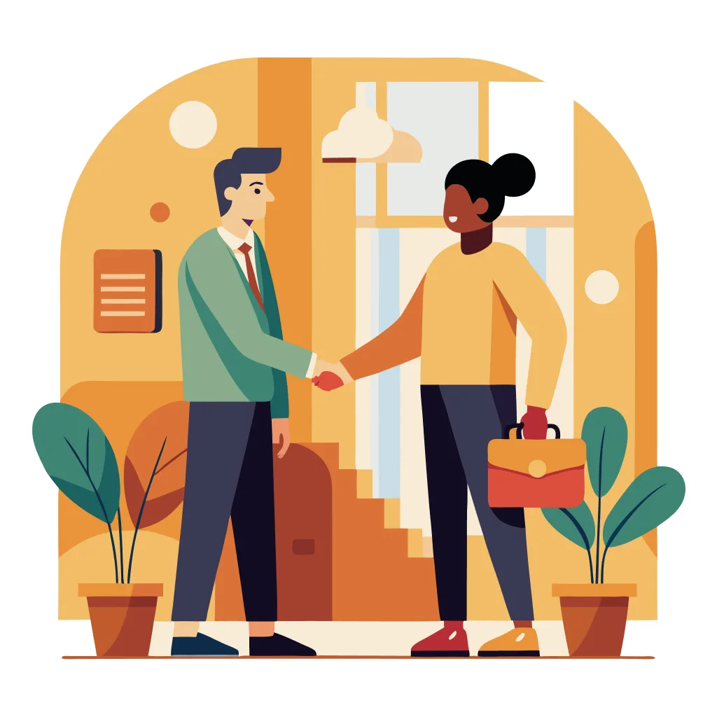 Website illustration template for "Creative website design showcase" - Free AI Website Illustration Generator by Illustro